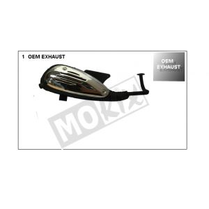 Uitlaat Riva Sport VX50S 4-takt