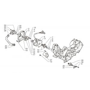 Ontsteking - Stator - Vliegwiel - Startmotor Beta Ark-RR 50 2-takt LC rood 2006