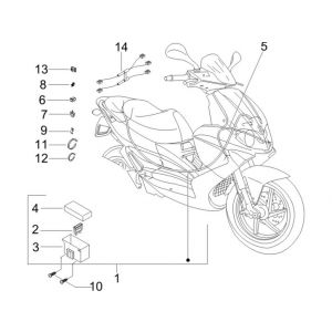 Kabelboom Gilera Runner 200 VXR 4-takt 2006