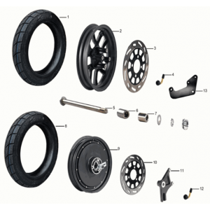 Wheel ASSY Yadea G5